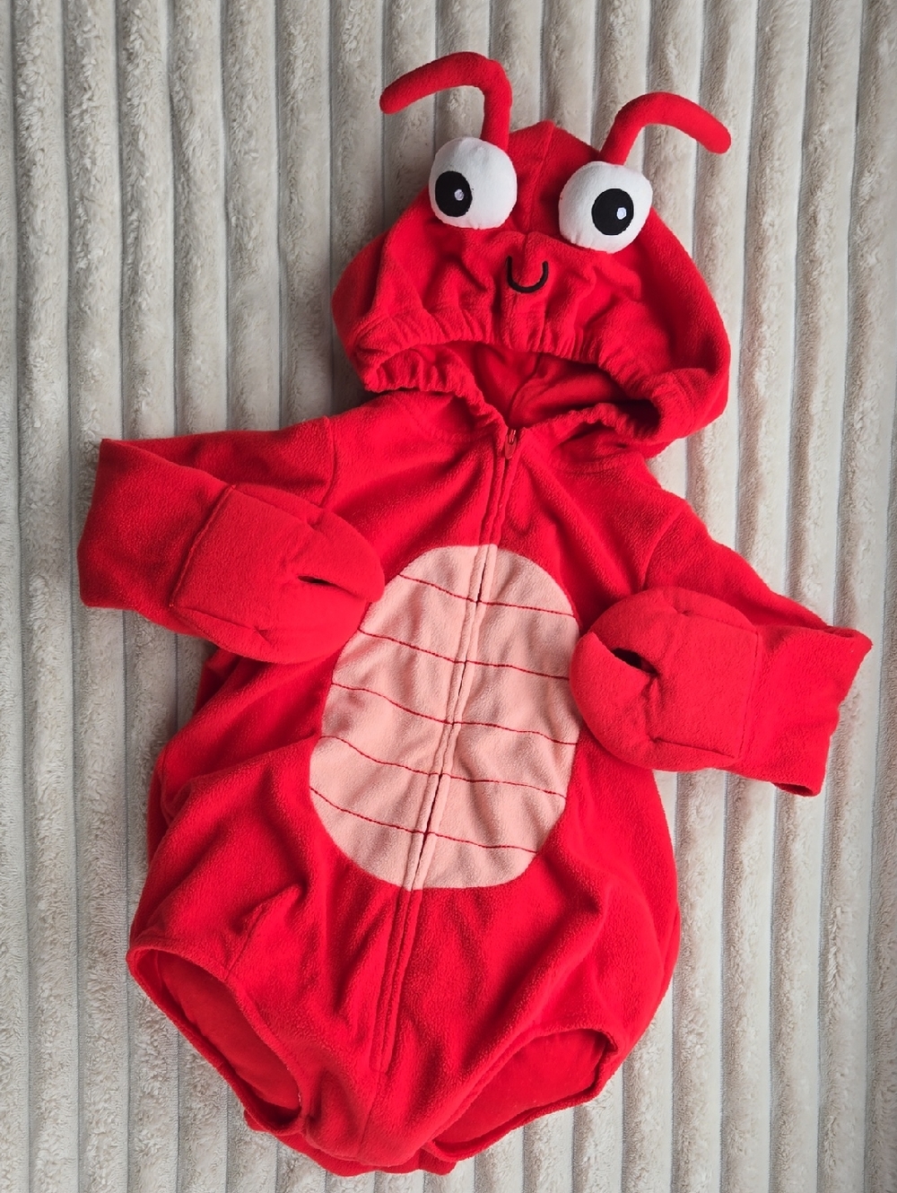 Carters Little Lobster Onesie Halloween Costume 24 months